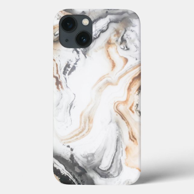 Abstrakte Marmortextur Case-Mate iPhone Hülle (Rückseite)