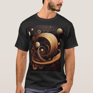 Abstrakte Mars T-Shirt