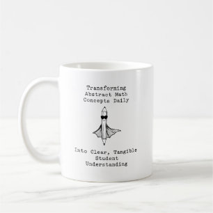 Abstrakte Mathematik verständlich machen: Schülerv Kaffeetasse