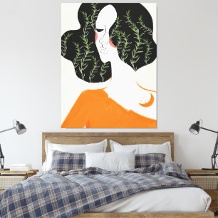 Abstrakte Mauer Kunstdruckerei Rustikal Leinwanddruck