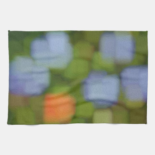 Abstrakte mehrfarbige Malerei Handtuch (Horizontal)
