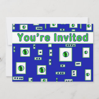 Abstrakte Mehrzweckeinladung - Einladung