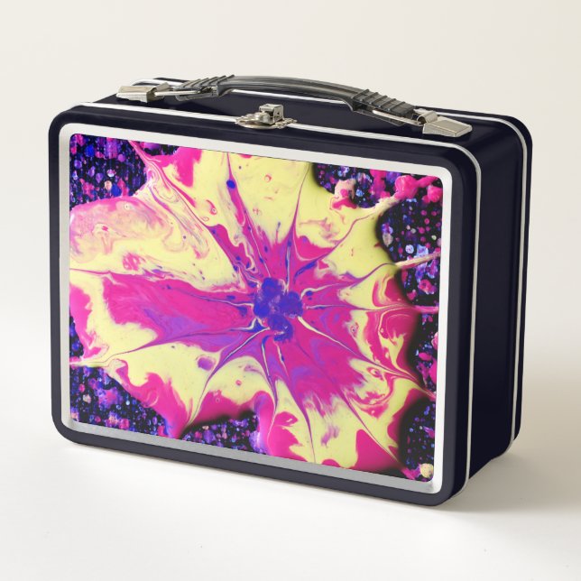 Abstrakte Metal Lunch Box (Vorderseite)