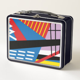 Abstrakte Metal Lunch Box