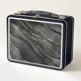 Abstrakte Metal Lunch Box