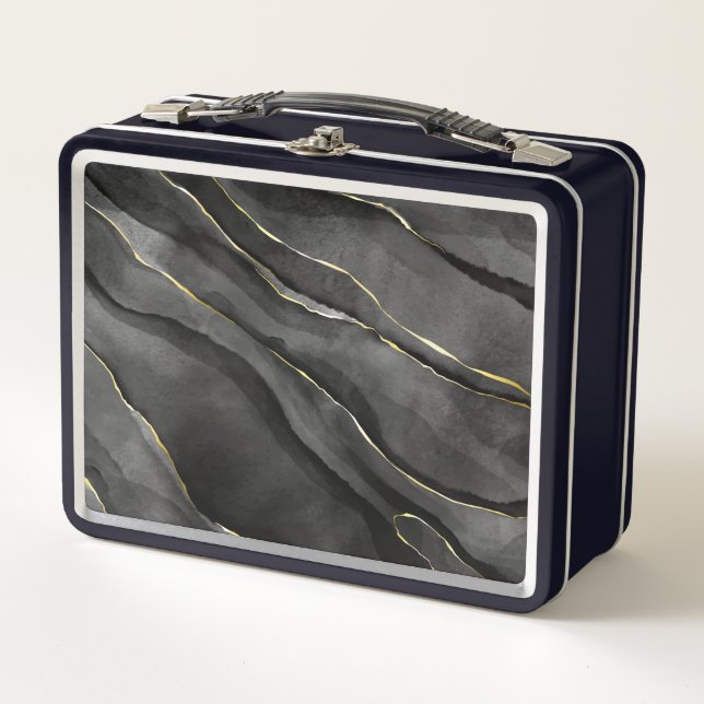 Abstrakte Metal Lunch Box (Vorderseite)