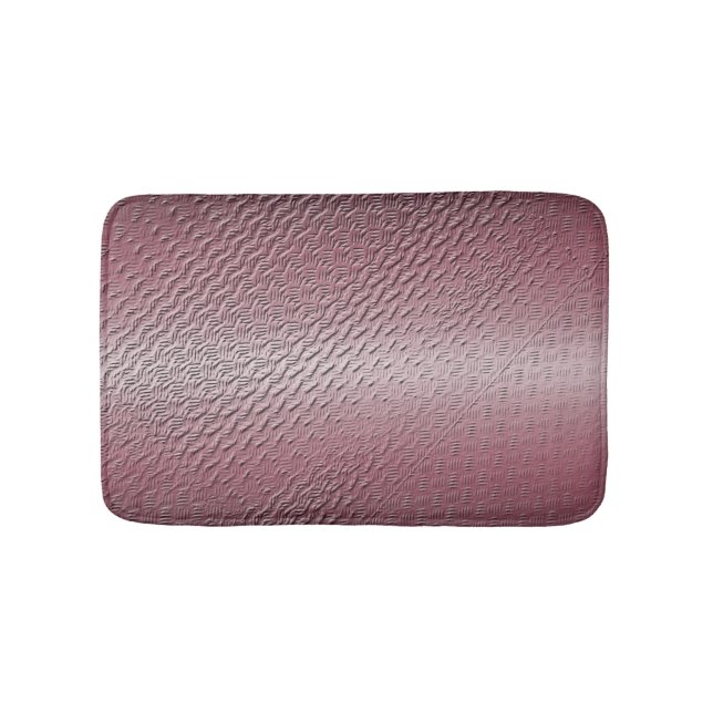 abstrakte metallische gebürstete Oberfläche Badematte (Vorderseite)