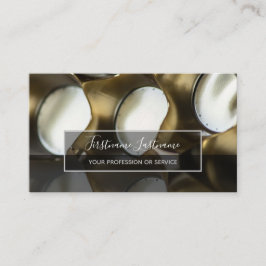 Abstrakte Metalllegierungsstrukturen Visitenkarte