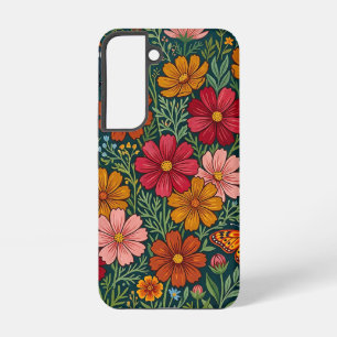 Abstrakte mexikanische Cosmos-Schmetterlinge Samsu Samsung Galaxy Hülle