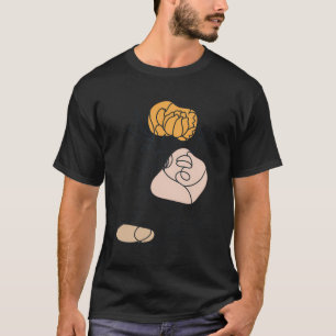 Abstrakte Minimalistische Frauenkabine Kunst, Dich T-Shirt
