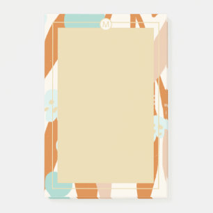 Abstrakte Minimalistische Liebe Valentine Herz-Bra Post-it Klebezettel