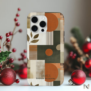 Abstrakte minimalistische Naturinspiration Case-Mate iPhone Hülle