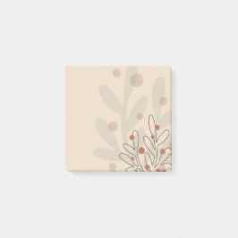 Abstrakte Mistel Weihnachtsferien Gestaltung Post-it Klebezettel