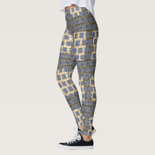 Abstrakte Mode Kompressions-Leggings im Trend-Stil Leggings