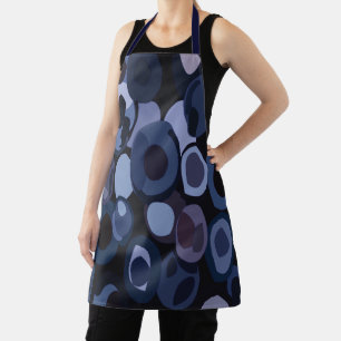 Abstrakte moderne Blaubeere  Schürze
