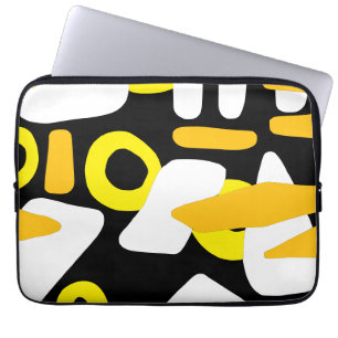 Abstrakte moderne Formen Laptopschutzhülle