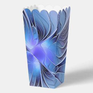 Abstrakte moderne fraktale Kunst Lavendelblau Geschenkschachtel