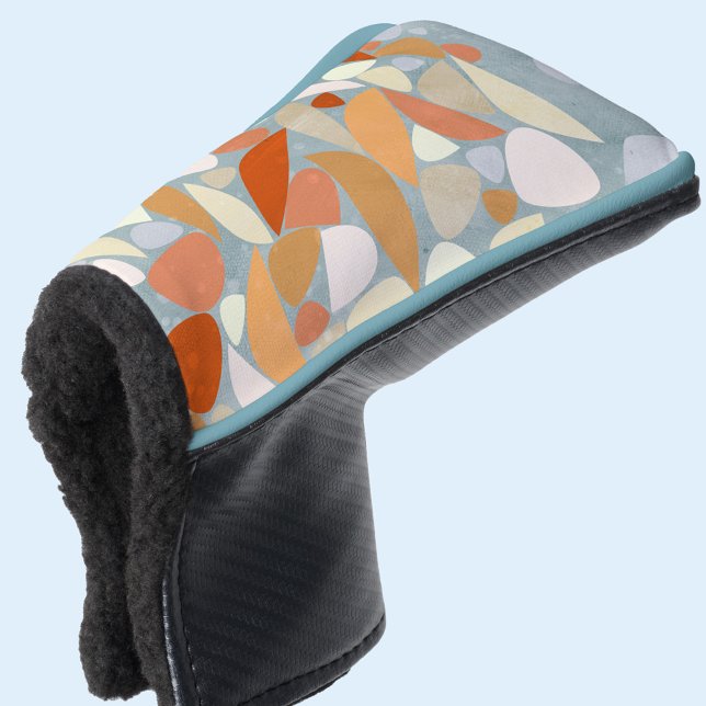 Abstrakte moderne Geometrie Golf Headcover (Abstract modern geometric art golf head cover)