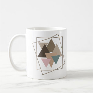 Abstrakte moderne geometrische Kunst Kaffeetasse