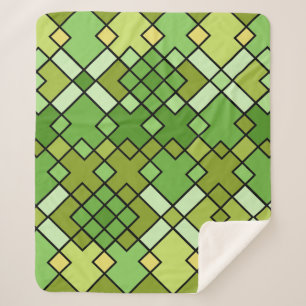 Abstrakte moderne geometrische Kunst Sherpadecke