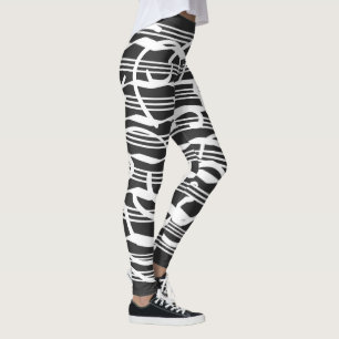 Abstrakte, moderne, geometrische Linien Leggings