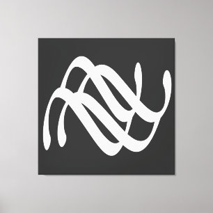 Abstrakte, moderne, geometrische Linien Leinwanddruck