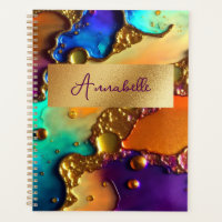 Abstrakte moderne Jewel & Gold Wirbel