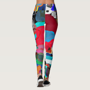 Abstrakte moderne Kunst Leggings