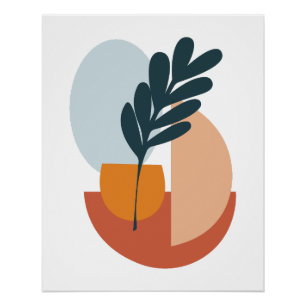 Abstrakte Moderne Kunst Poster