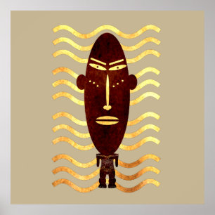 Abstrakte moderne Kunst Poster