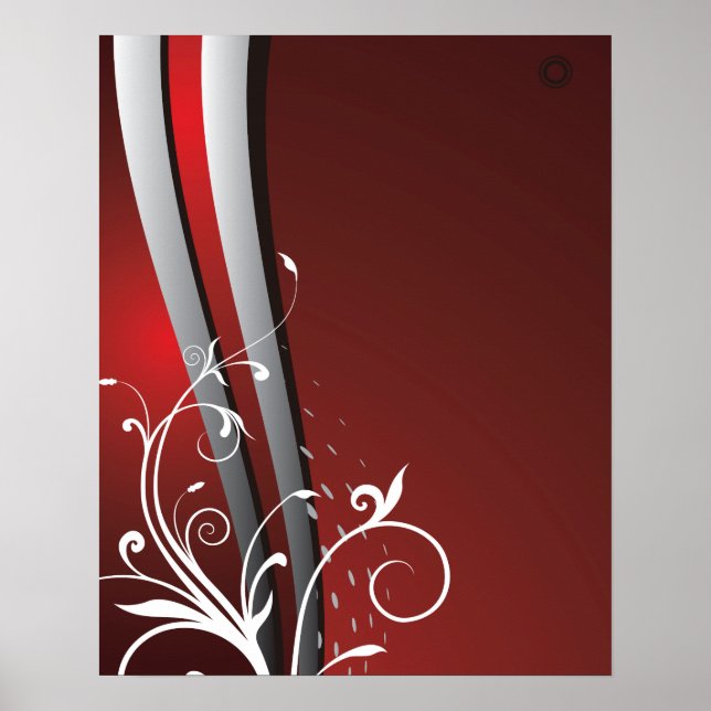 Abstrakte Moderne Kunst Poster (Vorne)