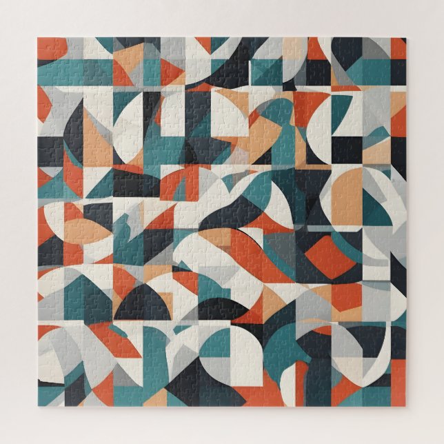 Abstrakte moderne Kunst Puzzle (Vertikal)