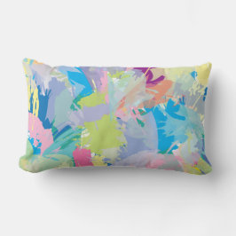 Abstrakte Moderne Kunst Stilvolles zeitgenössische Lendenkissen