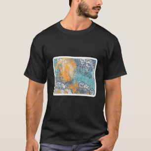 abstrakte moderne Landschaft T-Shirt