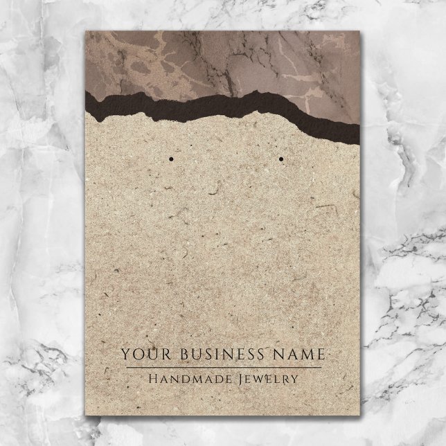 Abstrakte, moderne Ohrring-Display-Karten (Von Creator hochgeladen)