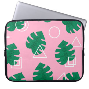 Abstrakte moderne trendige Hipster Geometrie Naht Laptopschutzhülle