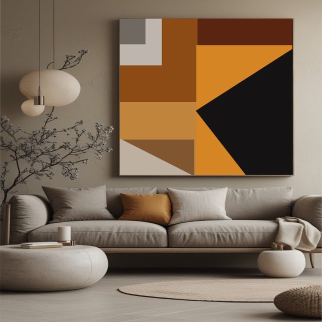 Abstrakte moderne Wandkunst für Zuhause- oder Büro Leinwanddruck (Von Creator hochgeladen)