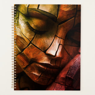 Abstrakte Mosaik Feminine Face Wall Art - Textil Planer