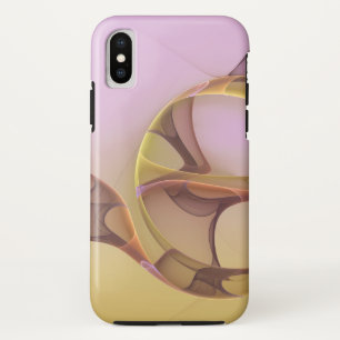 Abstrakte Motive Modernes Rosa Goldenes Fraktal Ku Case-Mate iPhone Hülle