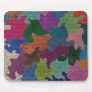 Abstrakte Multicolor-Doodle Mousepad