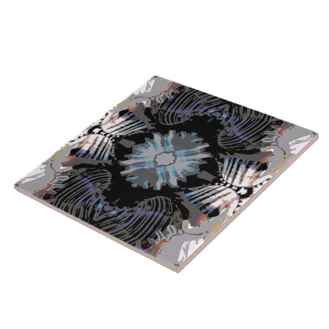 Abstrakte Muschel Fliese (Seite)