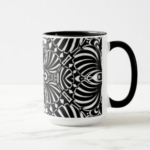 Abstrakte Muscheln Tasse