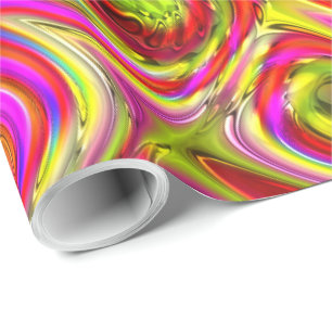 Abstrakte Muster 32A Geschenkpapier