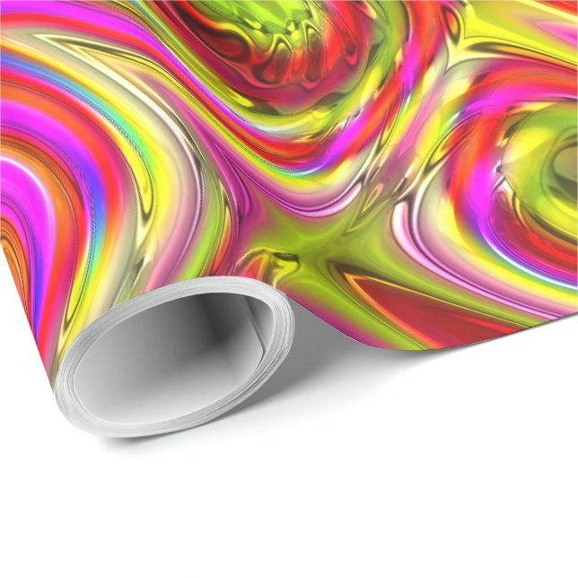 Abstrakte Muster 32A Geschenkpapier (Rolleneckpunkt)