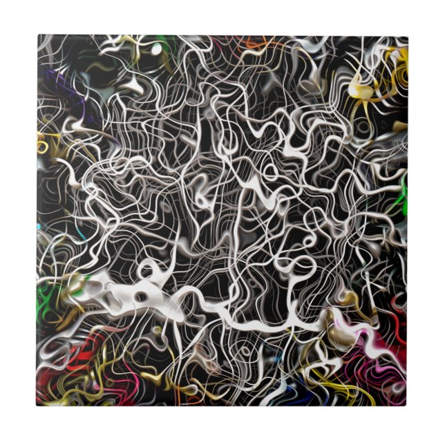 Abstrakte Muster-Hintergrundtextur Fliese (Vorderseite)