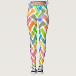 Abstrakte Muster-Leggings Leggings
