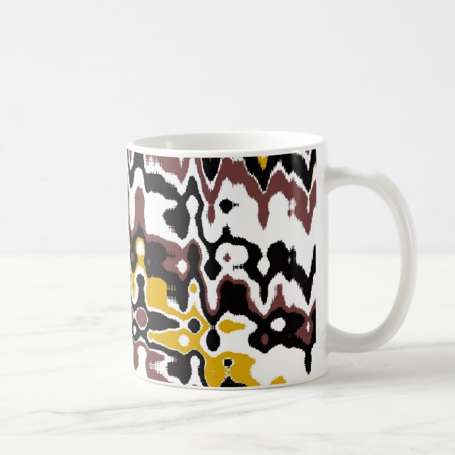 Abstrakte Muster-Tasse Tasse (Rechts)