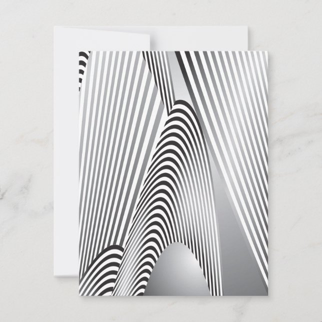 Abstrakte Mustererstellung 3 Mitteilungskarte (Vorderseite)