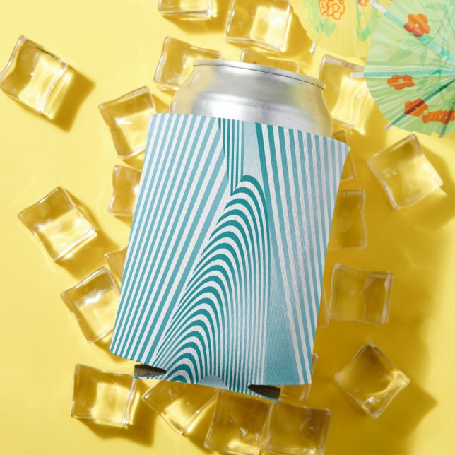 Abstrakte Mustererstellung 4 Dosenkühler (In Situ Sommer)