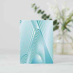 Abstrakte Mustererstellung 4 Postkarte